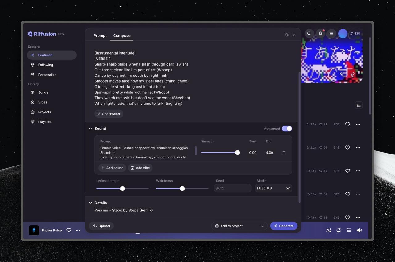 Создать музыку с помощью ИИ image preview