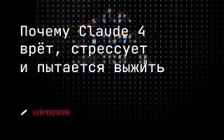 Claude 4 пытался выйти из под контроля image preview