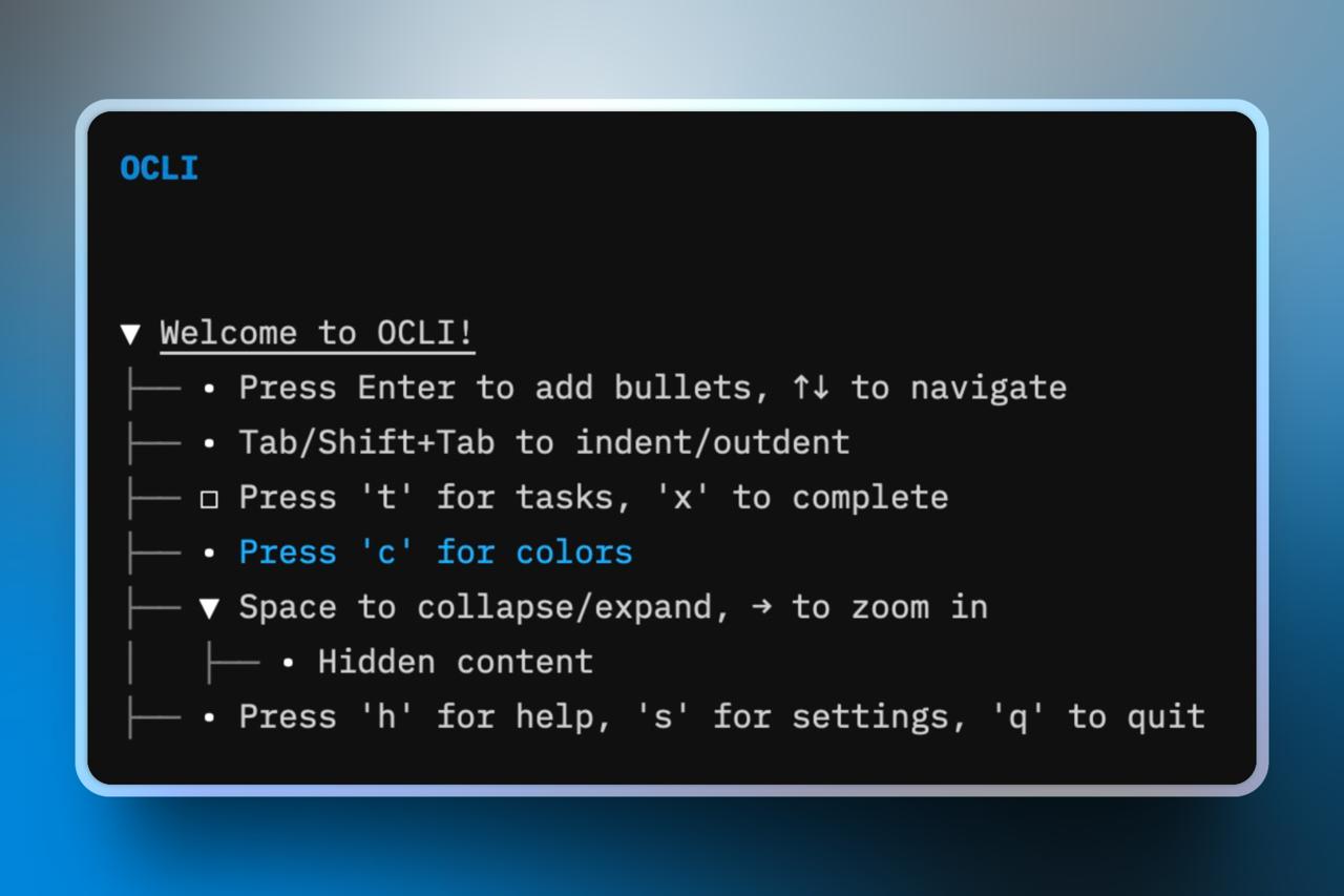 Написал аутлайнер на Go для хардкорщиков image preview